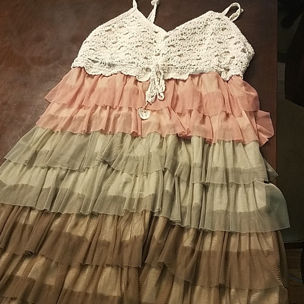 Chelsey ruffle dress